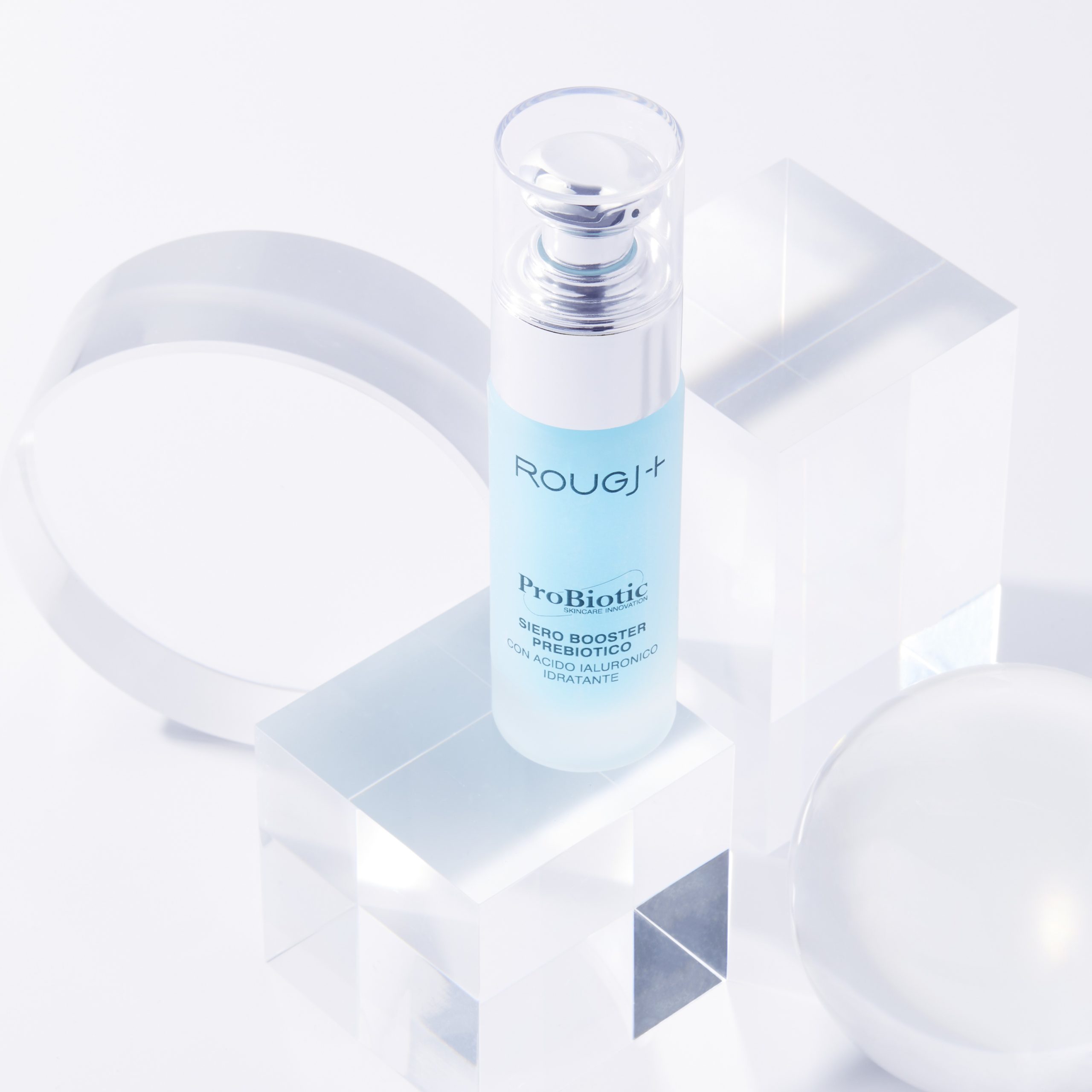 Beauty routine invernale siero booster azzurro